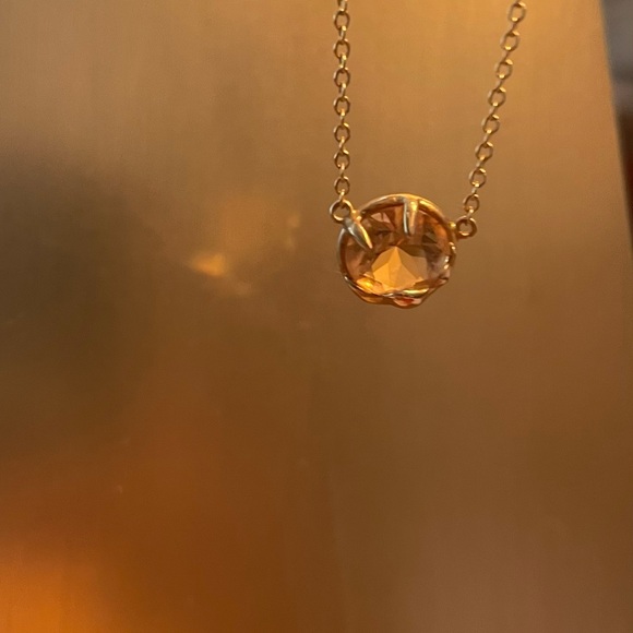 CHAN LUU - TOPAZ SINGLE STONE NECKLACE - Picture 3 of 7